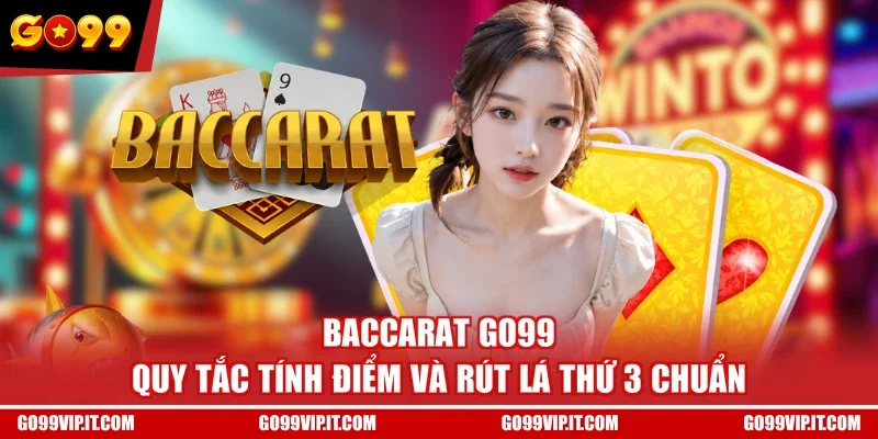 Baccarat GO99 - Quy Tắc Tính Điểm Và Rút Lá Thứ 3 Chuẩn
