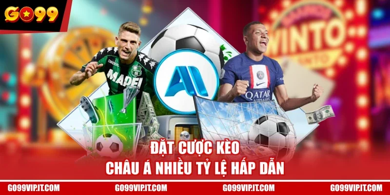 Đặt cược kèo châu Á nhiều tỷ lệ hấp dẫn